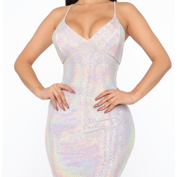Fashion Nova Sequin Mini Dress - Picture 3 of 3